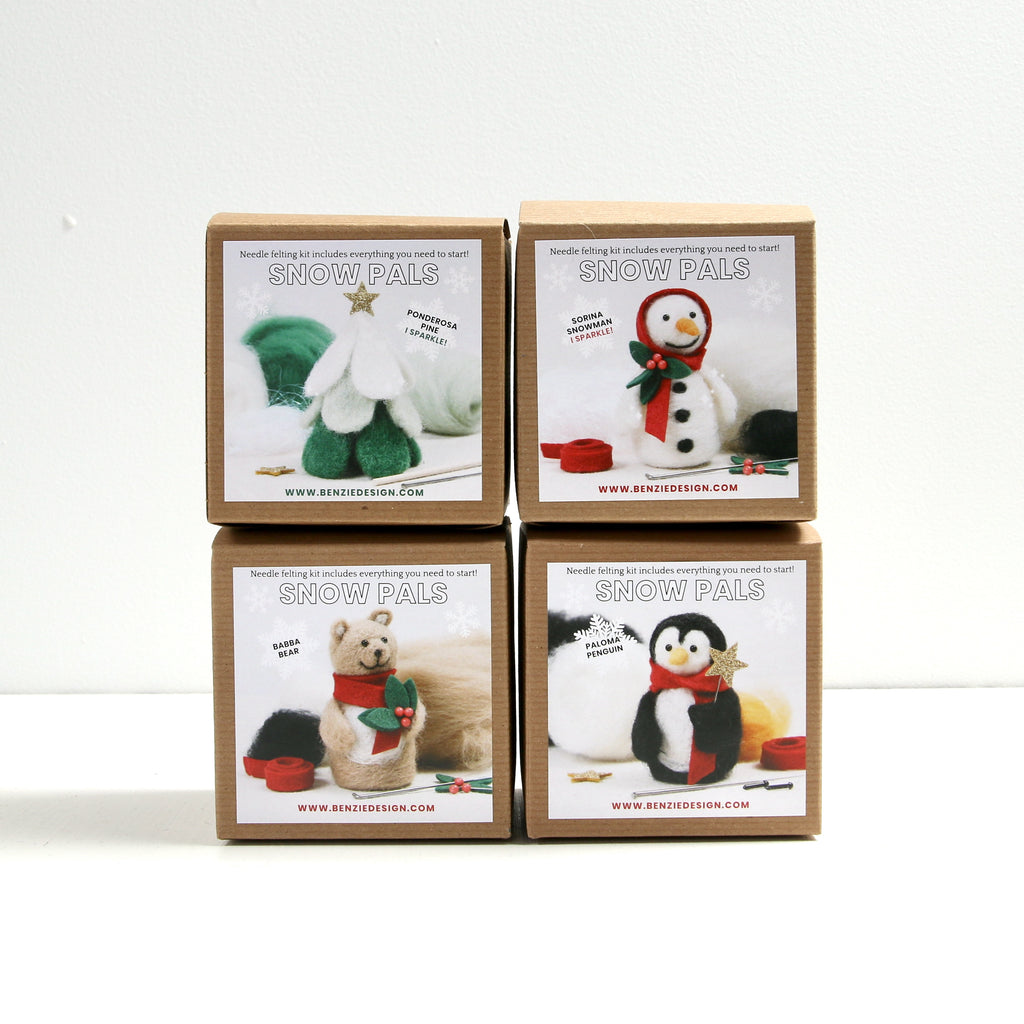 Snow Pals Needle Felting Kits -Wholesale