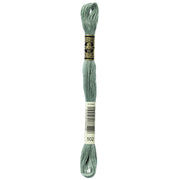 DMC Embroidery Floss, Blue-Green Palette - 502 / Blue Spruce