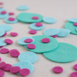 Felt-fetti Circles, die cut shapes