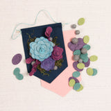 Big Felt-fetti Banners, die cut shapes