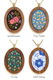 Embroidered Pendant Kits