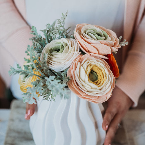 Ranunculus, Intermediate PDF Pattern