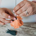 Rose + Eucalyptus Bouquet, Advanced PDF Pattern