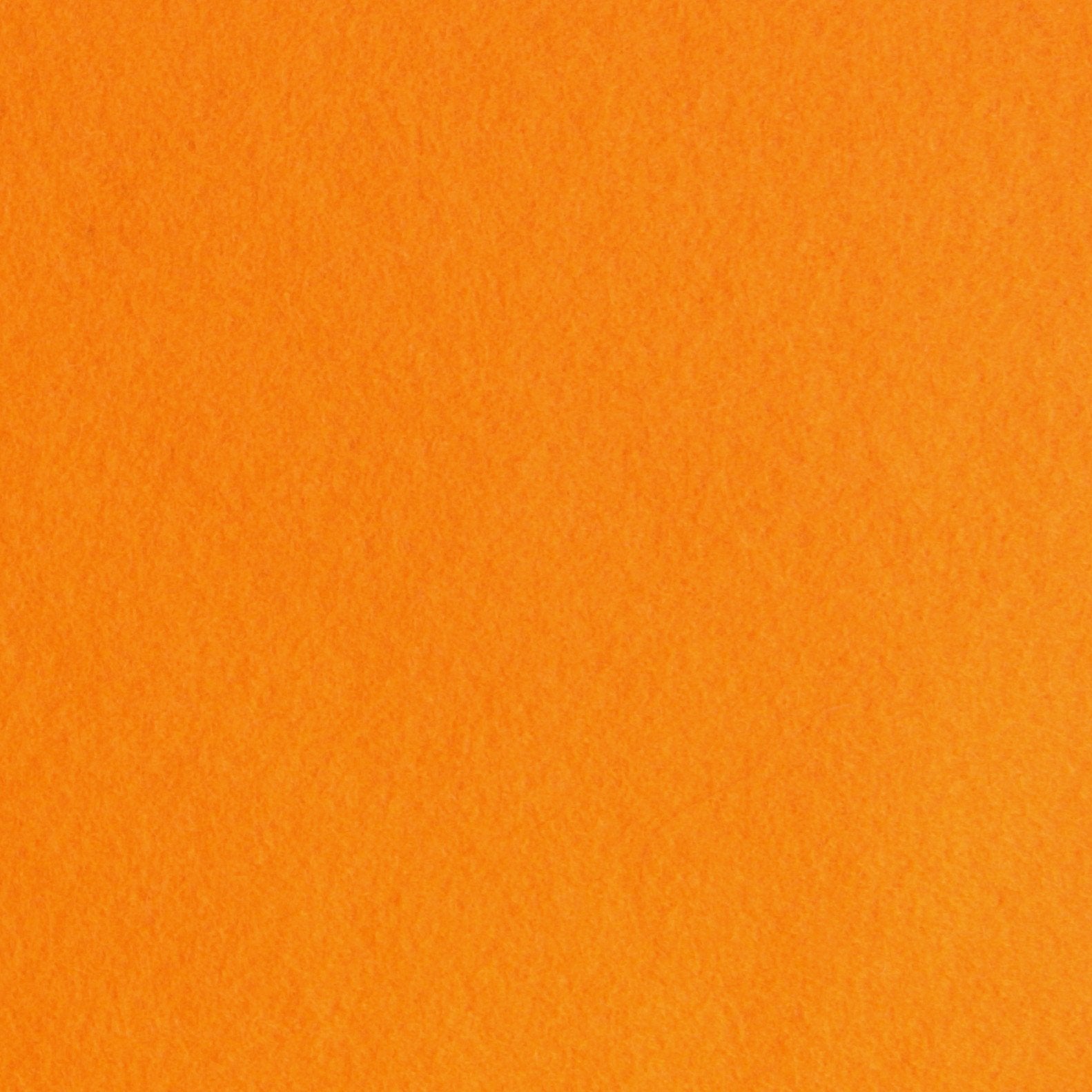 Tangerine Wool Blend Felt