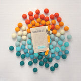 Atomic Age Felt Balls