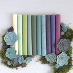 Pistachio Wool Blend Felt