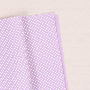 Polka Dot Felt, Allium Lavender