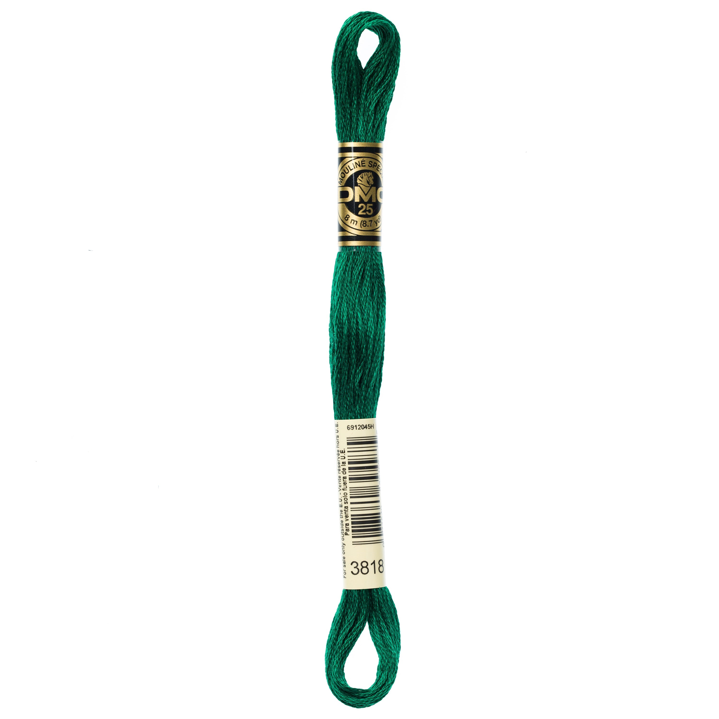 DMC Embroidery Floss, Green Palette