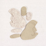 Felt-fetti Bunny, Die Cut Shapes