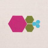 Felt-fetti Hexagons, die cut shapes