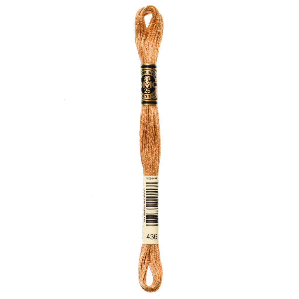 DMC Embroidery Floss, Brown Palette