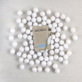 White Felt Balls