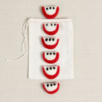 Apple Slices, Felt Shapes