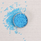 Iridescent Sequins or Beads: Aquamarine