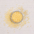 Iridescent Sequins or Beads: Citrine