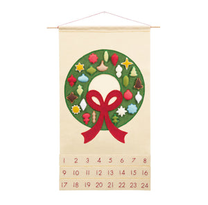 sugar house shop, advent calendar, christmas felt craft