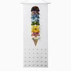 sugar house shop, countdown calendar, ice cream felt craft