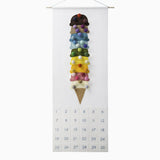 sugar house shop, countdown calendar, ice cream felt craft