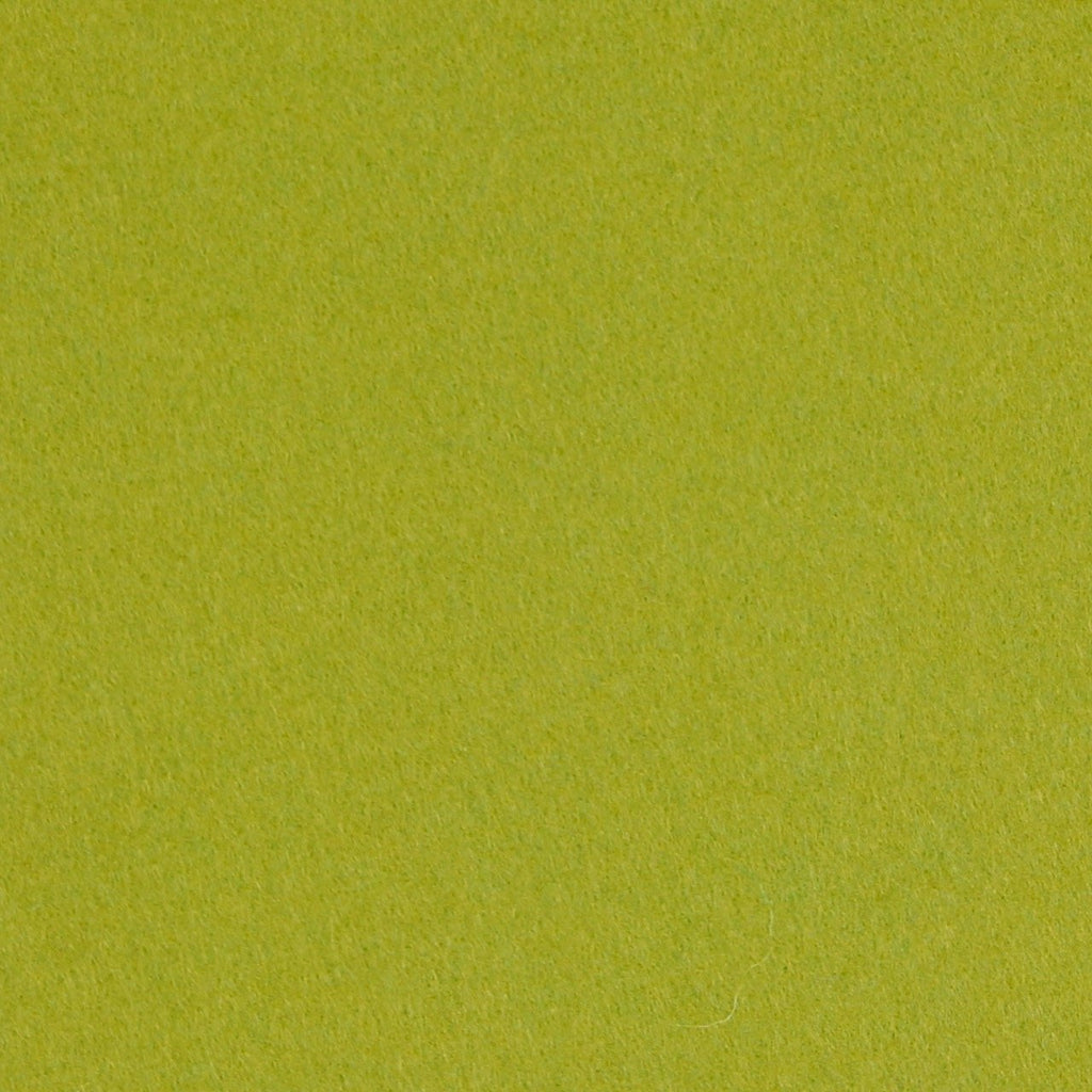 Citron Wool Blend Felt