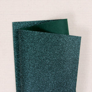 Evergreen Glitter Felt