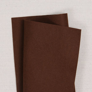 Brown Felt Sheets, A4 Size, 5 per Pack