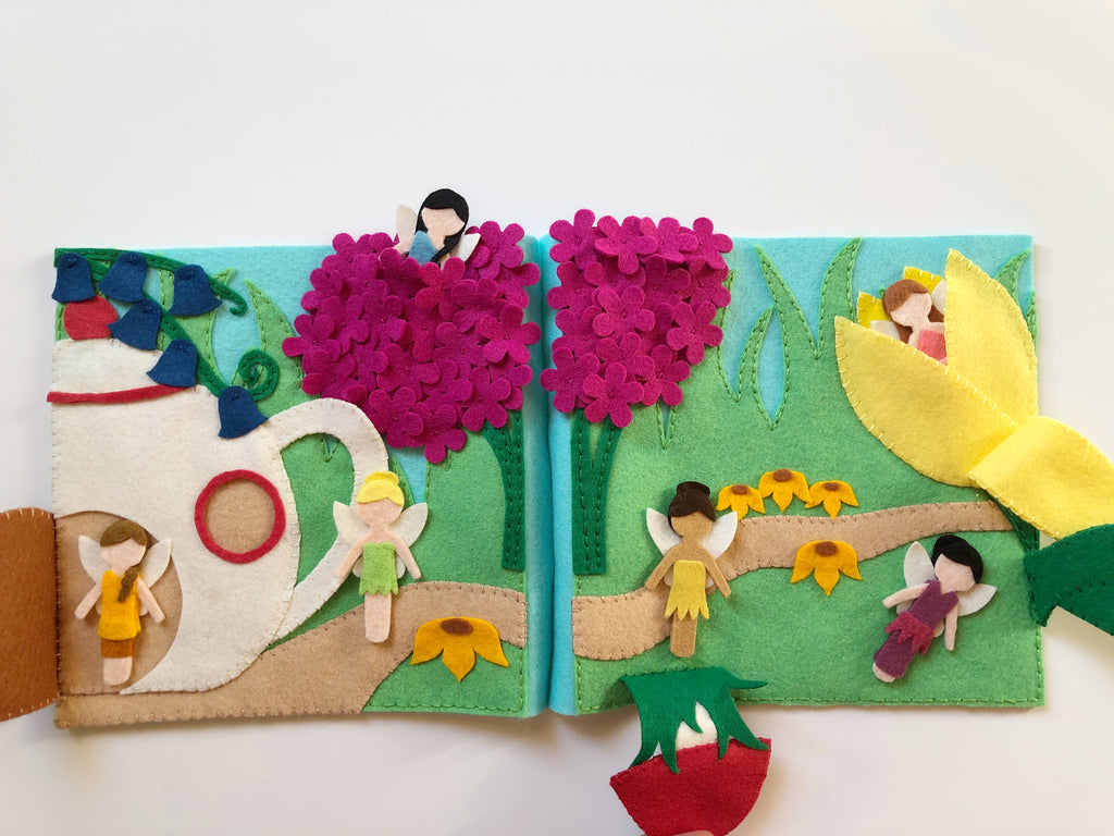 Fairy Garden Quiet Book Pattern