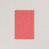 Sashiko Fabric in Herringbone Orange