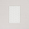 Sashiko Fabric, Herringbone in Ecru