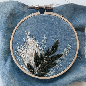 Pampas Grass Embroidery Kit