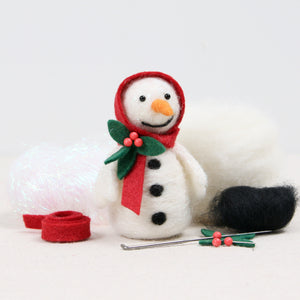 Needle Felting Kit, Sorina Snowman