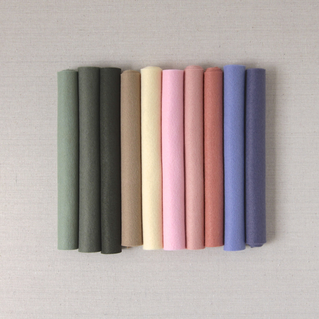 Sage Wool Blend Felt