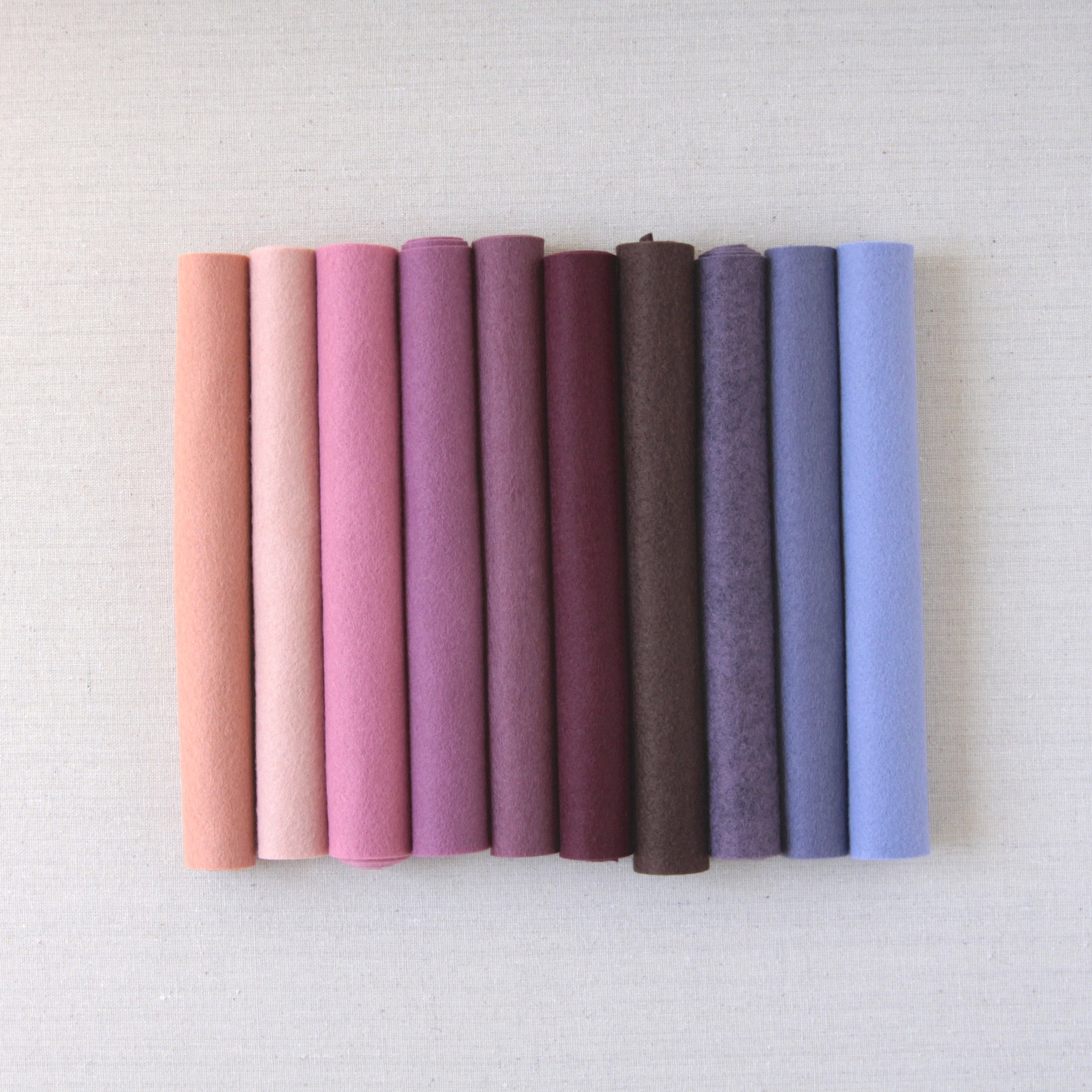 Grapefruit Wool Blend Felt