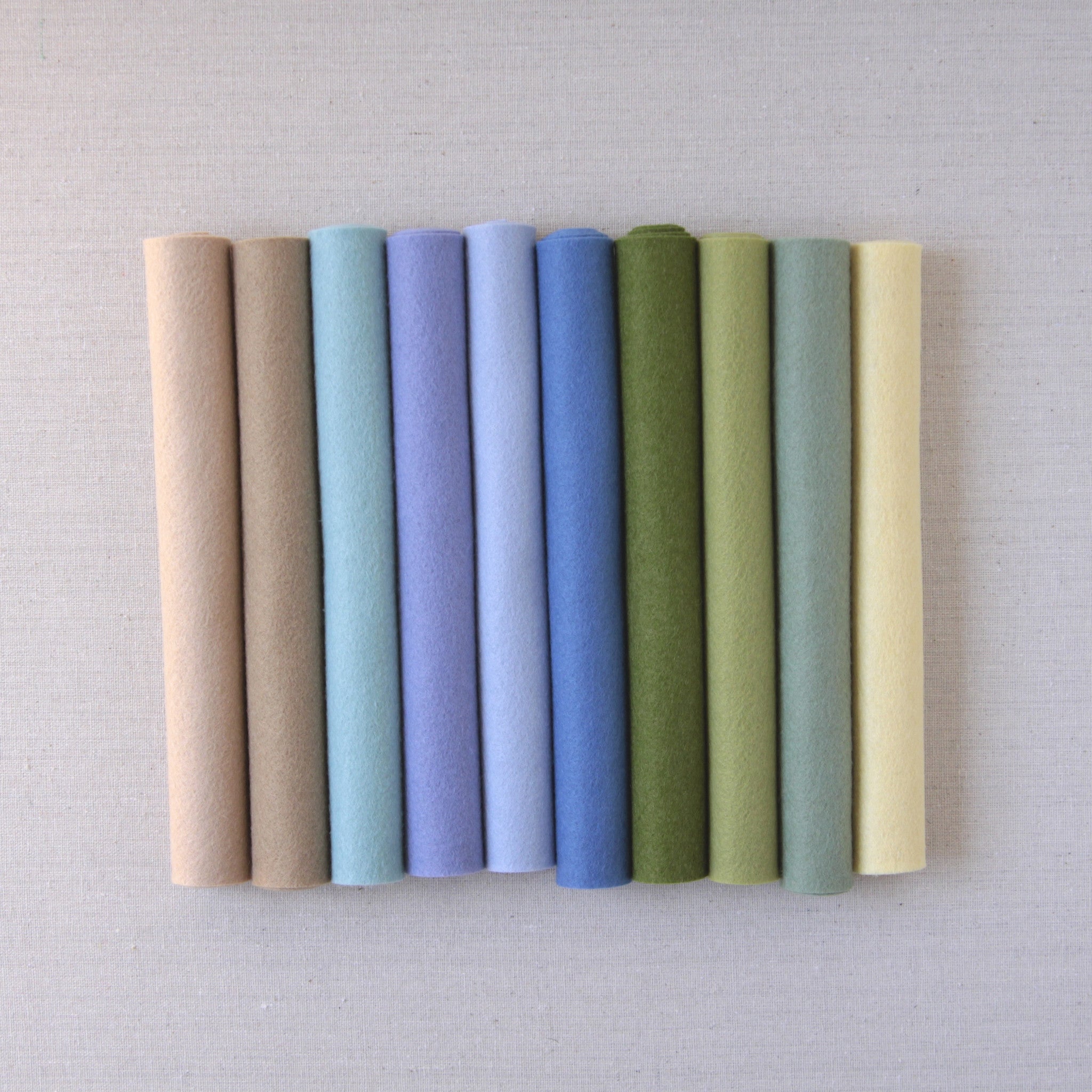 Periwinkle Wool Blend Felt, Benzie Reserve Color