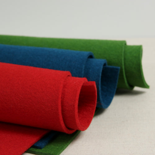 Cherry Red, Thick felt