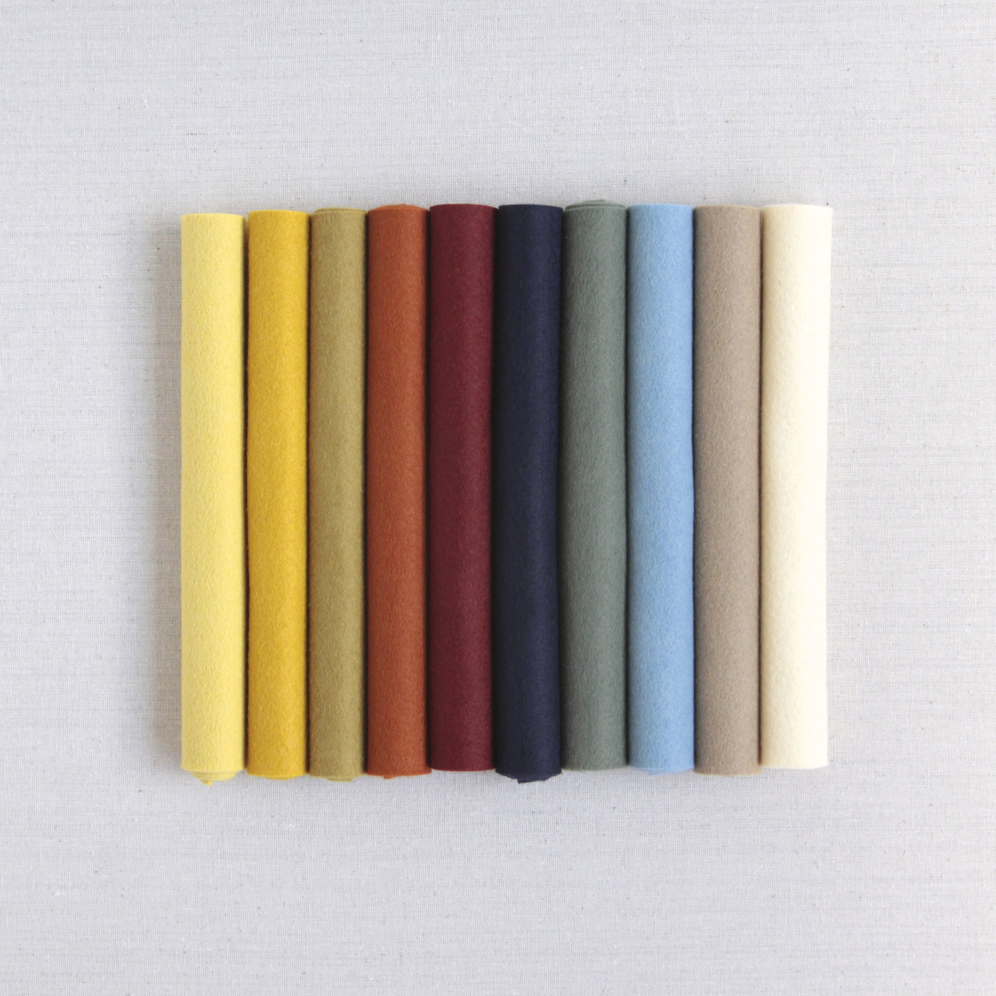 Oxford Blue Wool Blend Felt