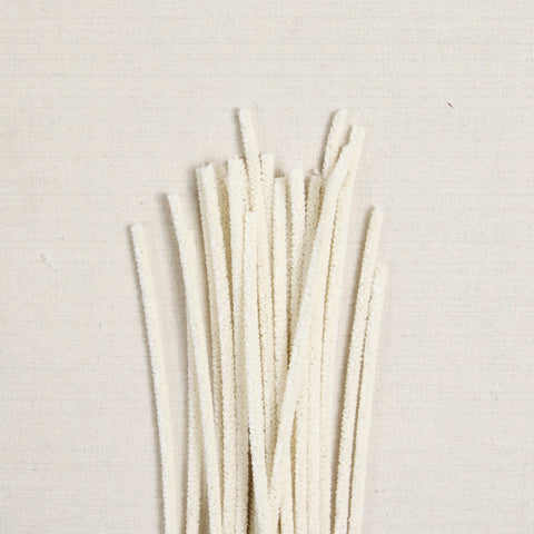 White Elephant Cotton Pipe Cleaners