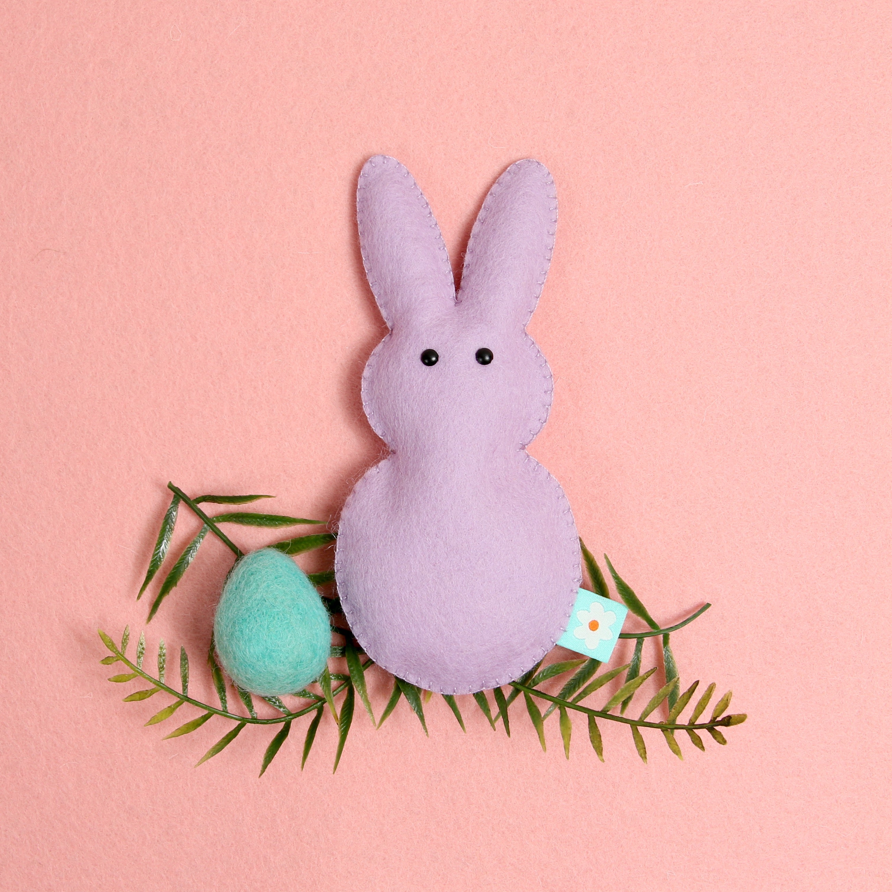 Hoppy Bunny, SVG + PDF Digital Download – Benzie Design