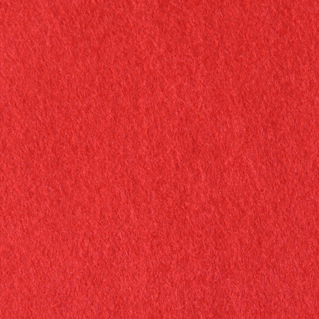 Carmine Wool Blend Felt