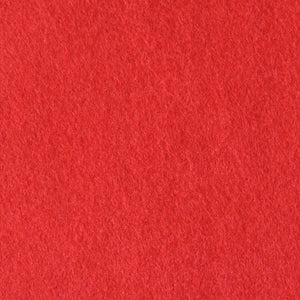 Carmine Wool Blend Felt