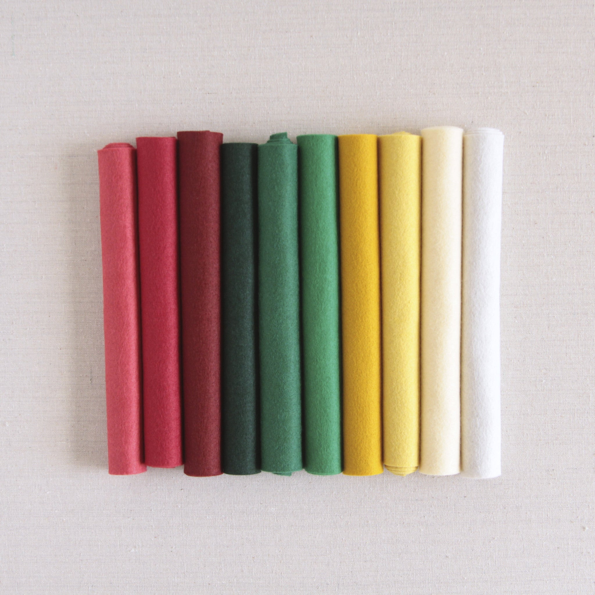 Kelly Wool Blend Felt