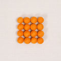Tangerine Felt Balls