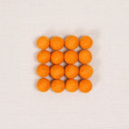 Tangerine Felt Balls