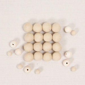 Almond Felt Balls