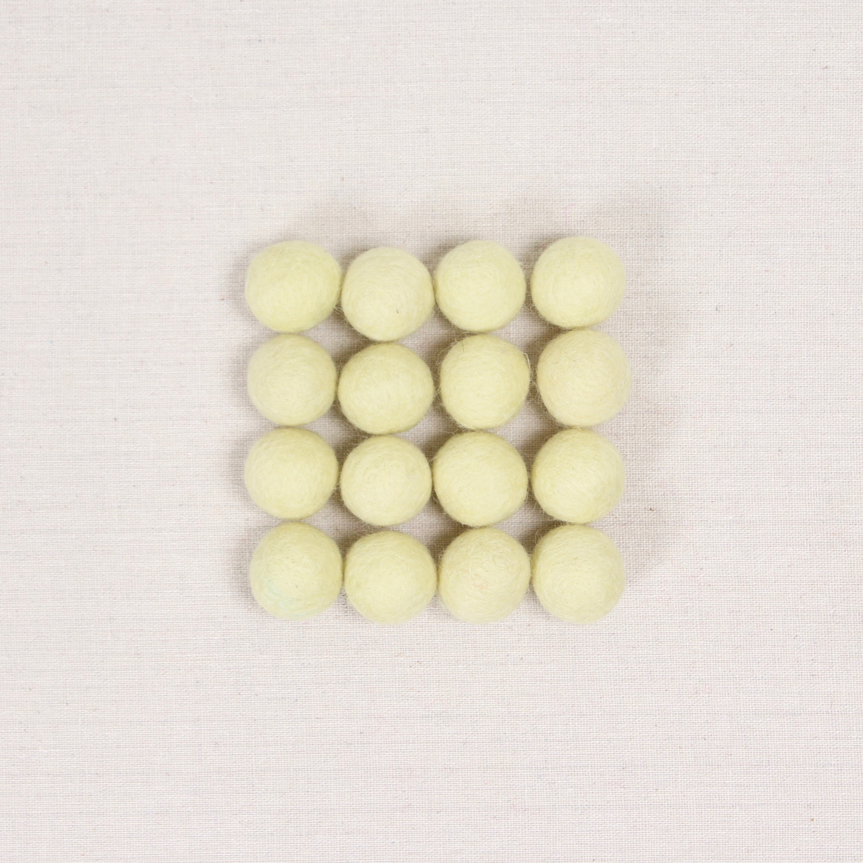 Butter Felt Balls