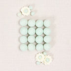 Mint Felt Balls