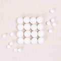 White Felt Balls