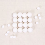 White Felt Balls