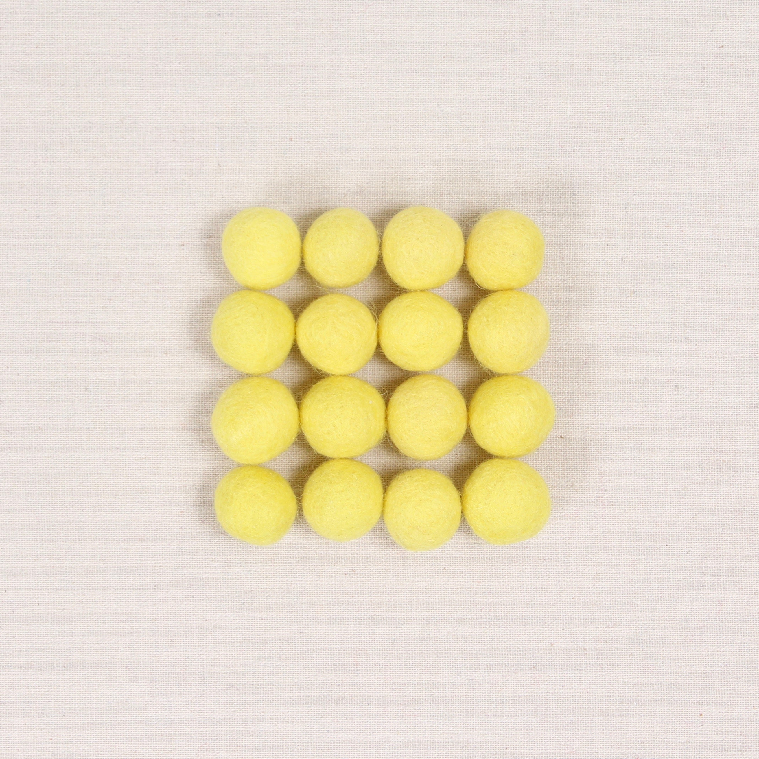 Lemonade Felt Balls