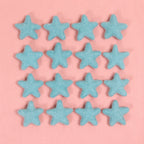 Felt Stars in White