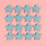 Felt Stars in White